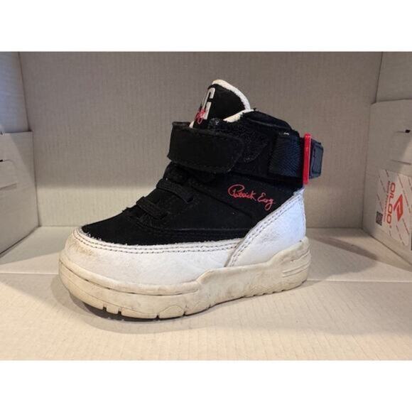 Patrick Ewing Toddler Size 6 Black and White Sneakers‎ - Picture 5 of 5